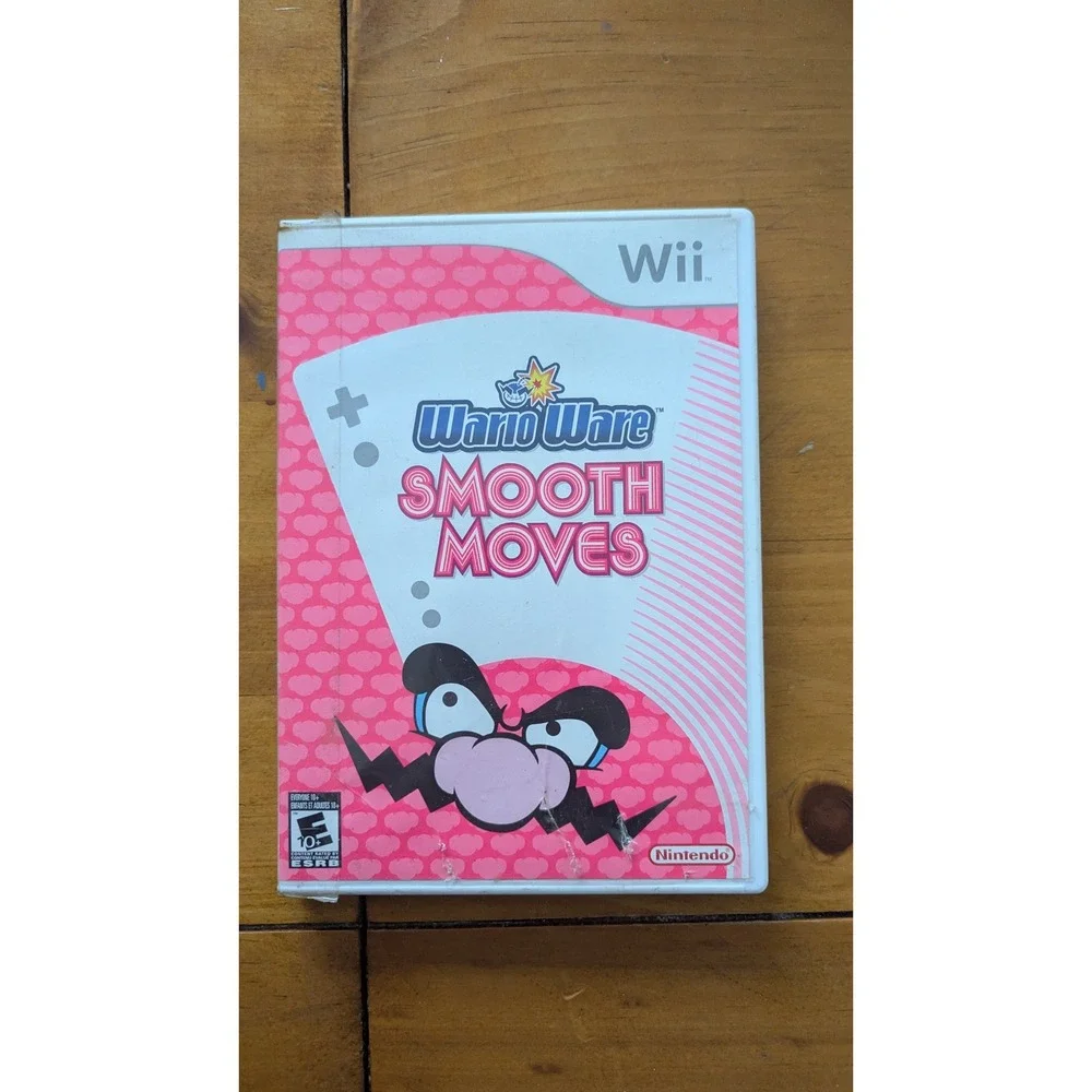 WarioWare Smooth Moves Nintendo Wii Game RVL-P-RODE-USZ NTSC Party Microgames